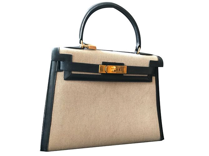 Kelly Hermès Bolsas Azul marinho