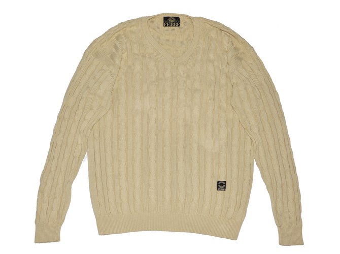 Gianfranco Ferré Sweaters Brown Cotton  ref.79345