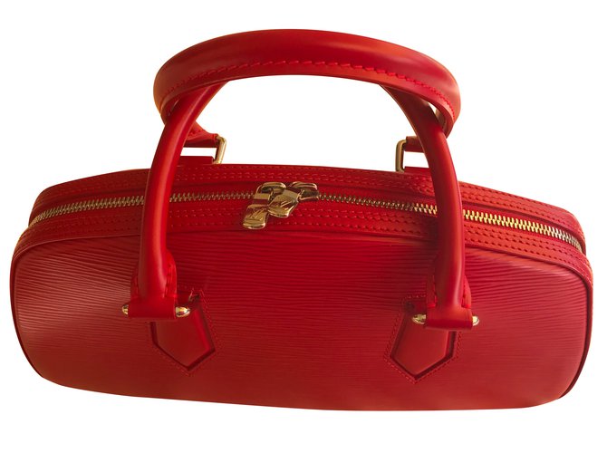 Louis Vuitton Jasmin Red Leather  ref.79541