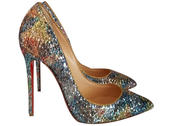 Christian Louboutin pumps so kate  new 37 Multiple colors Leather  ref.79616
