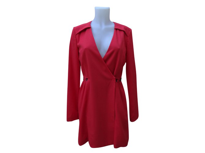 Proenza Schouler Dresses Red Wool  ref.79778