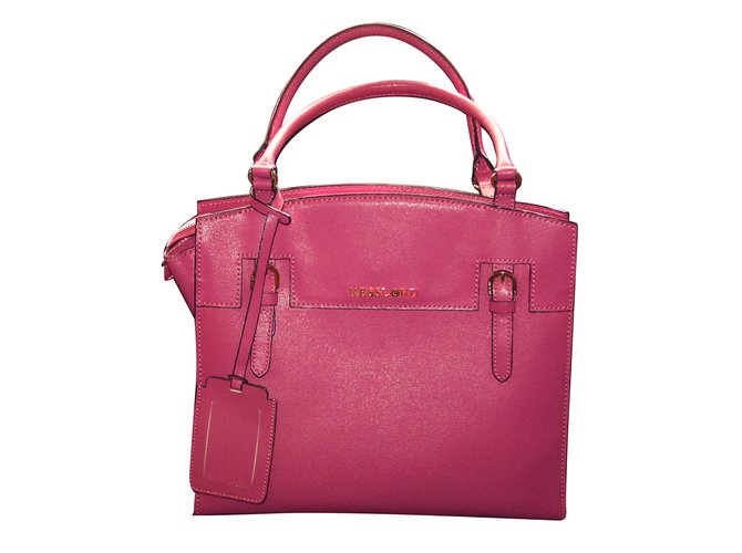 Autre Marque Handtaschen Pink Leder  ref.79871