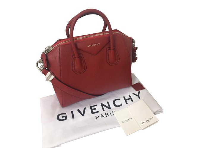 givenchy red handbag