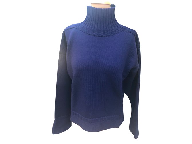 Chloé Knitwear Navy blue Wool  ref.80109