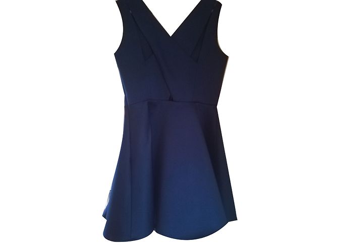 Guess Kleid Marineblau aus Polyester Größe 38