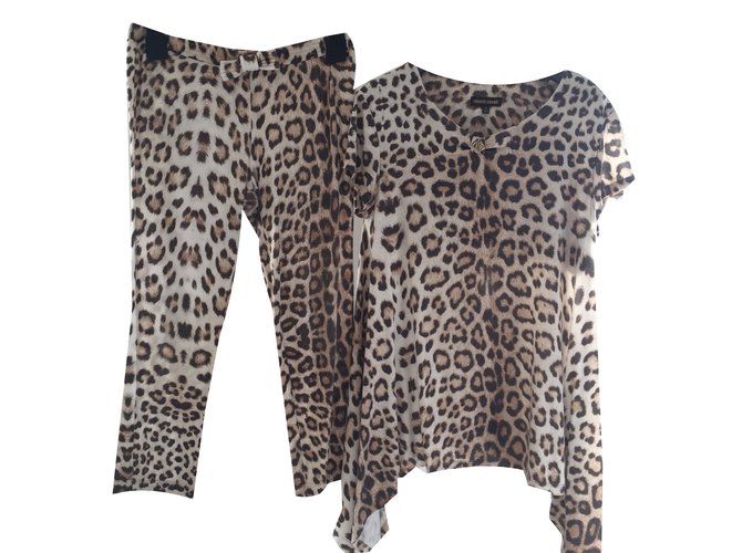 Roberto Cavalli Outfits Leopard print Cotton  ref.80238