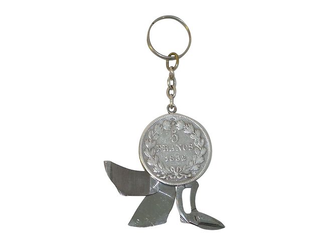 Hermès Key ring Silvery
