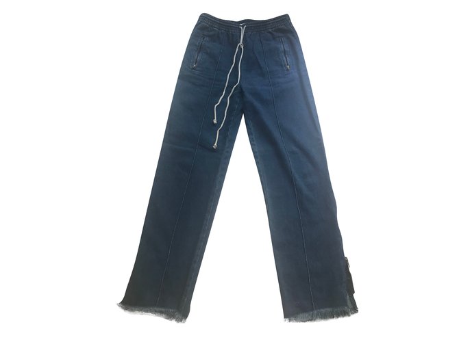Chloé Jeans Blu Cotone  ref.80349