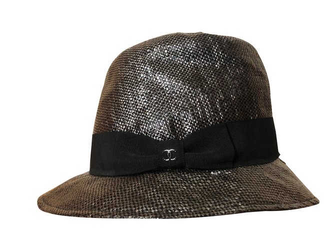 Chanel Hats Grey  ref.80444