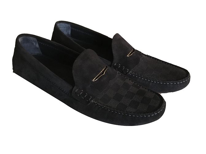 Mocassini Louis Vuitton Blu Navy