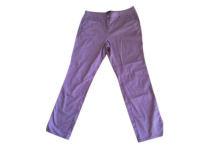 Autre Marque Pantalones de algodón Ulla Popken 44 Multicolor