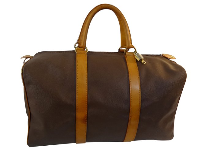 Chanel Travel bag Brown ref.80665 - Joli Closet