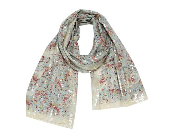 Louis Vuitton Sequinned Scarf Multi Color Multiple colors