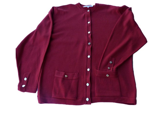 Burberry Knitwear Dark red Wool  ref.81154