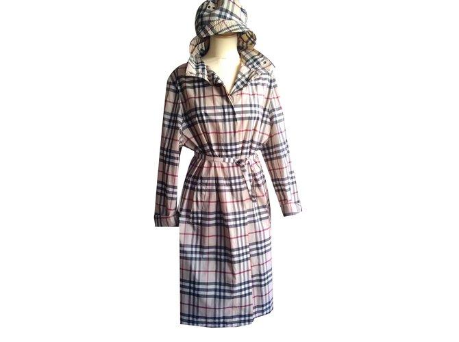 Burberry Trenchs Polyester Beige  ref.81213