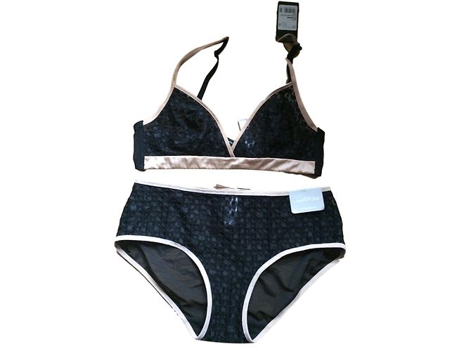 Autre Marque Completo lingerie Andres Sarda Nero