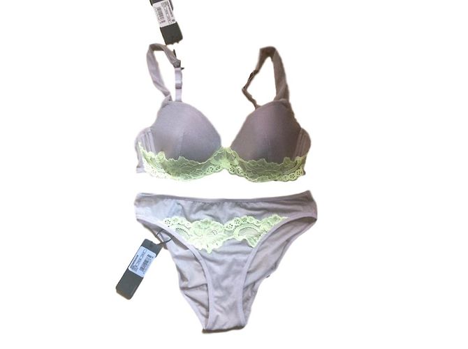 Conjunto de lencería Andres Sarda beige de poliamida