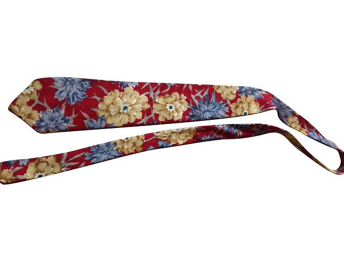Christian Dior Monsieur Silk Tie Dark Red