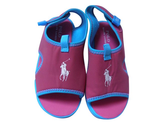 Polo Ralph Lauren Sandalias de niños Rosa  ref.81597