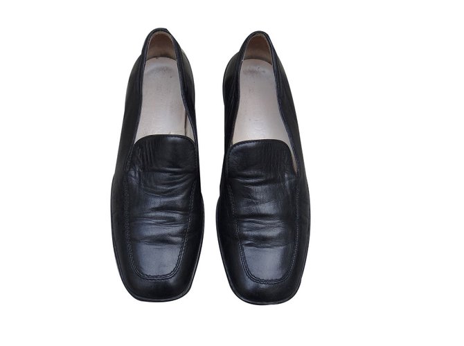 Tod's Flats Black Leather  ref.81700