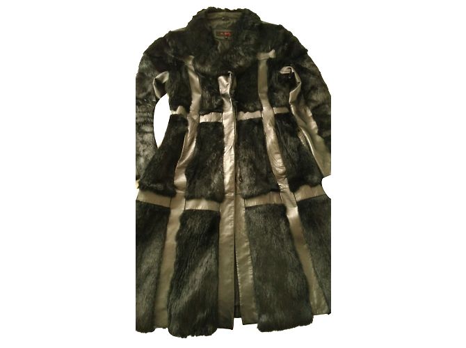 Rene Derhy Coats, Outerwear Black
