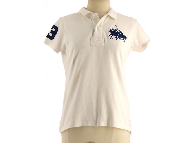 Ralph Lauren Double Rl Tee-Shirt White