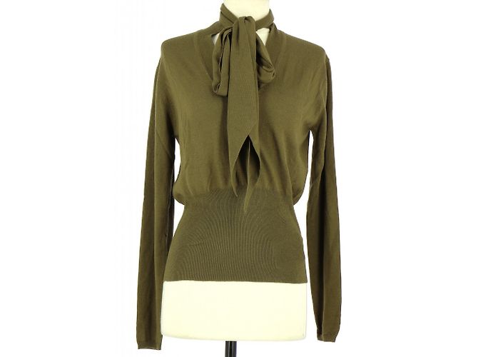 Gaetano Navarra Pull Vert foncé