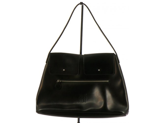 Jean Paul Gaultier Handbag Black Leather  ref.82017