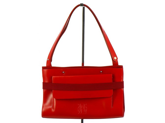 Jean Paul Gaultier Handbag Red Leather  ref.82018