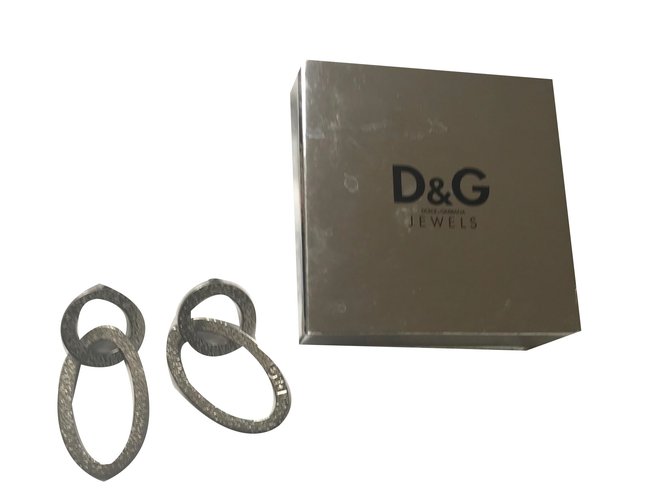 Dolce & Gabbana Boucles d'oreilles Argenté  ref.82043