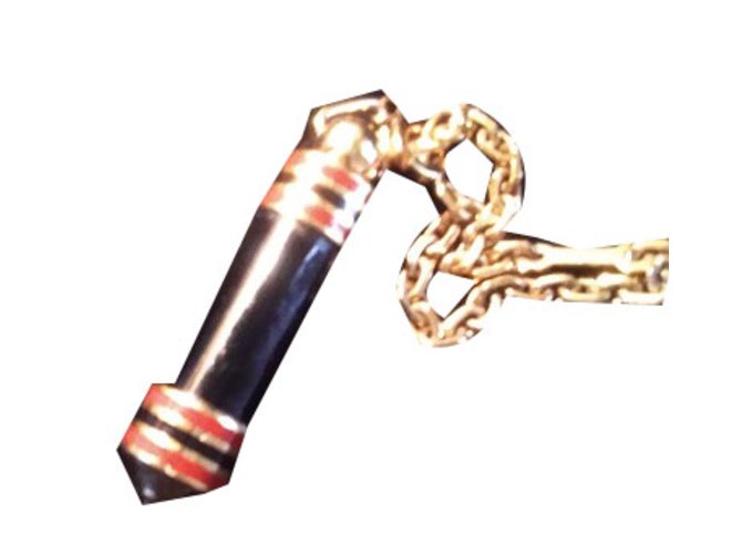 Yves Saint Laurent Taschenanhänger Mehrfarben Metall  ref.82154