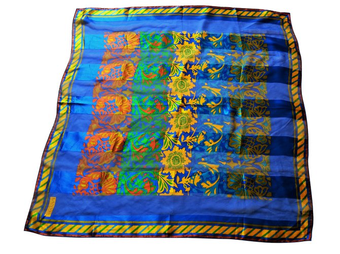 Lanvin Silk scarves Multiple colors  ref.82644