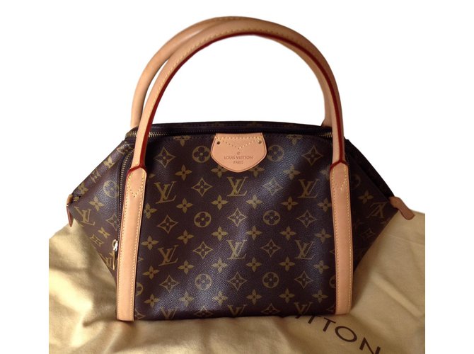 Louis Vuitton Marais Brown Cloth  ref.83119