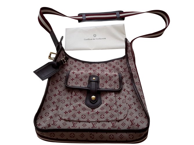Louis Vuitton Handtaschen Pink Tuch  ref.140803