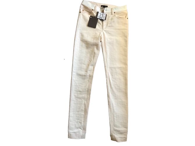 Louis Vuitton Jeans Bege