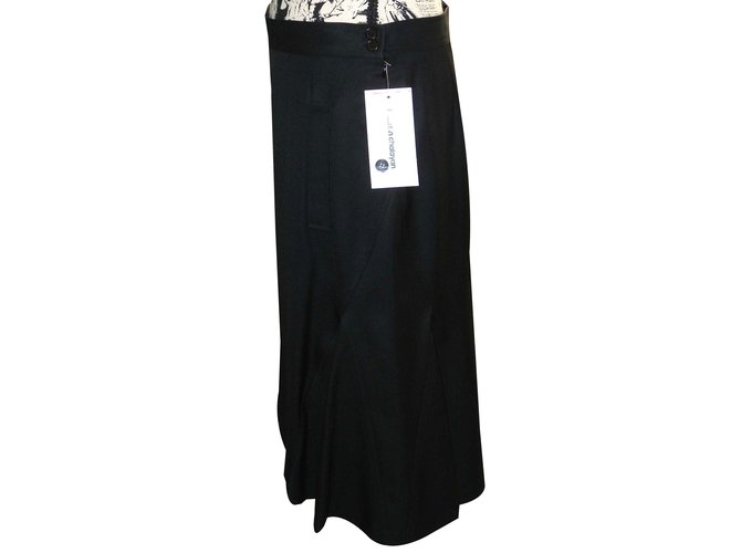 Hussein Chalayan Skirts Black Wool  ref.83225