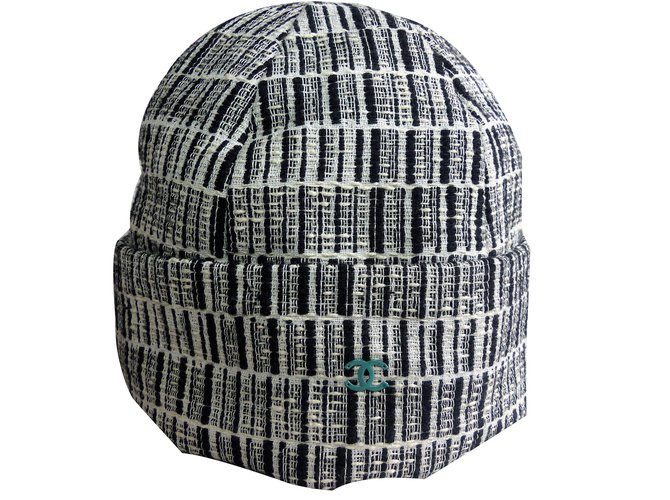 Chanel cappello Multicolore Tweed  ref.83232