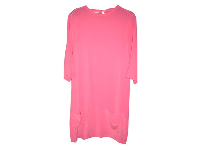Equipment Dresses Pink Silk  ref.83298