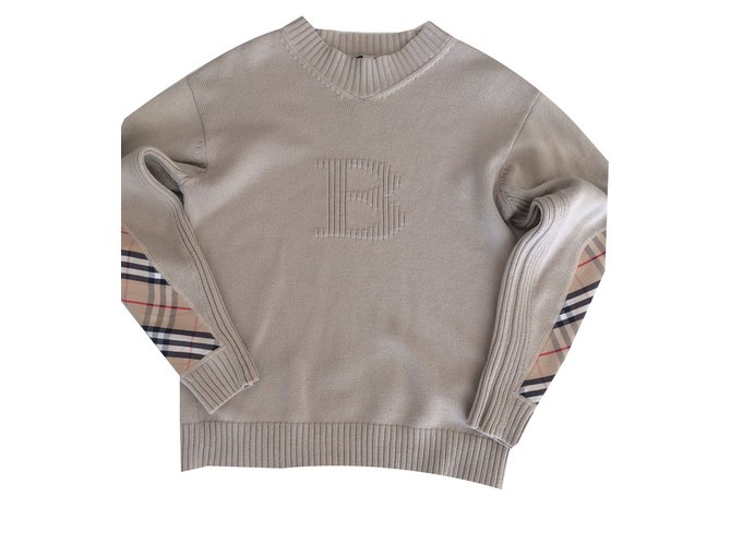 Burberry Sweaters Beige  ref.83303