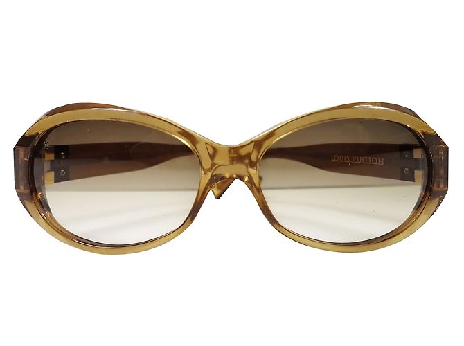 Louis Vuitton Sonnenbrille Hellbraun