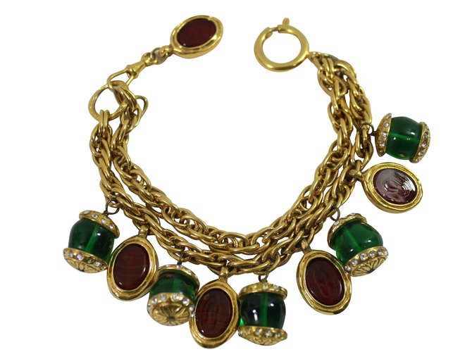 Chanel Bracelets Golden Metal  ref.83622