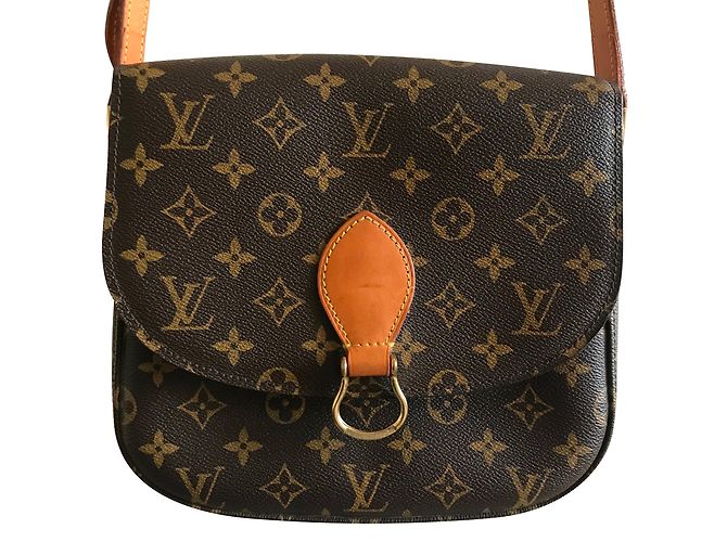Saint-Cloud Louis Vuitton Tracolla Saint Cloud GM Marrone