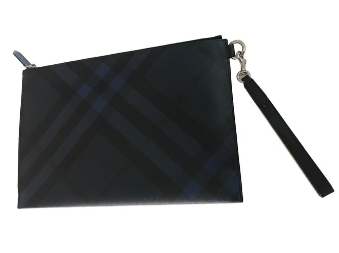 Burberry Wallets Small accessories Black Blue  ref.83632