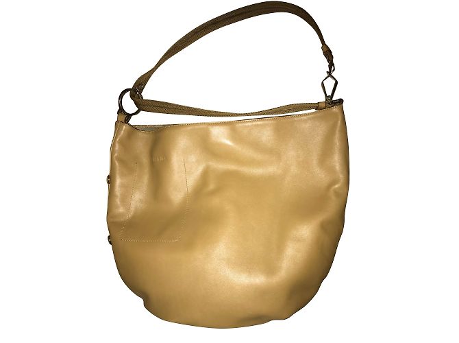 Prada Ledertasche Hellbraun 