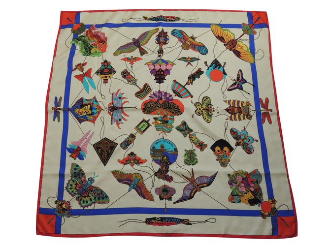 Hermès sciarpe Multicolore Seta