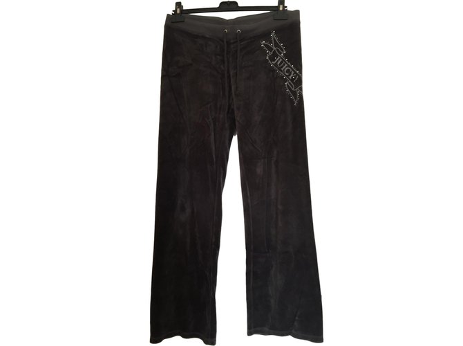 black juicy couture pants