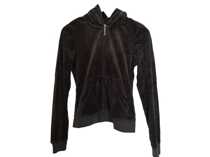 Juicy Couture Jackets Dark grey Cotton  ref.83785