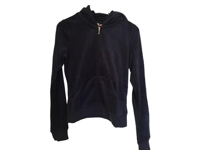 Juicy Couture Jackets Navy blue Cotton  ref.83787
