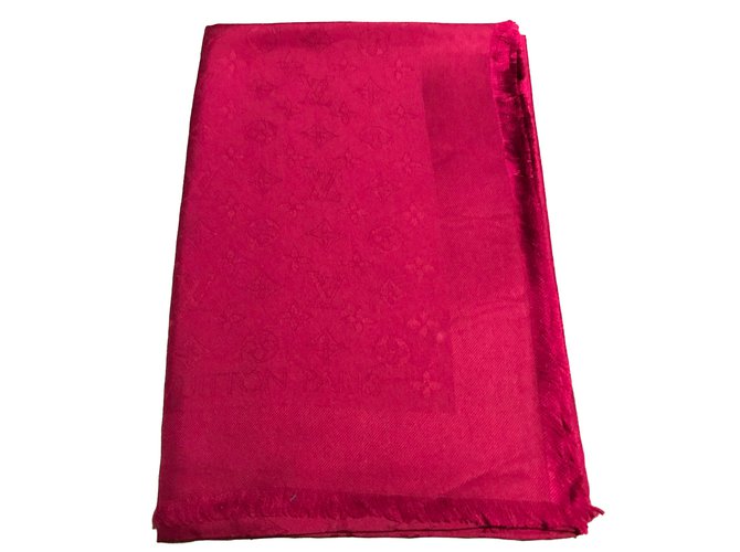 Louis Vuitton Scarves Pink Silk  ref.83819