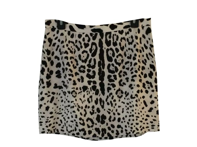 Dolce & Gabbana Skirt Leopard print Silk  ref.83862